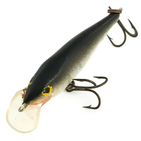 Vintage Rapala Shallow Shad Rap, 3/16oz S (Silver) fishing lure #7302