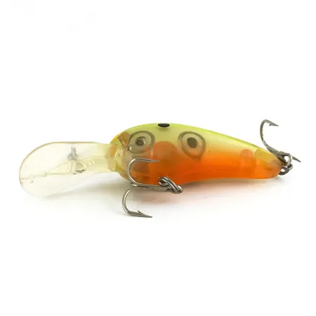 Vintage Norman Deep Baby N , 1/4oz Chartreuse fishing lure #7303