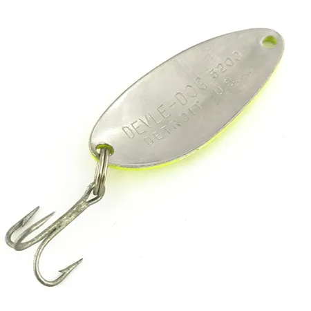 Eppinger Dardevle Devle Dog 5200 UV, 1/4oz Five of Diamonds fishing spoon #7313