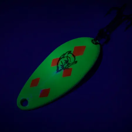 Eppinger Dardevle Devle Dog 5200 UV, 1/4oz Five of Diamonds fishing spoon #7313