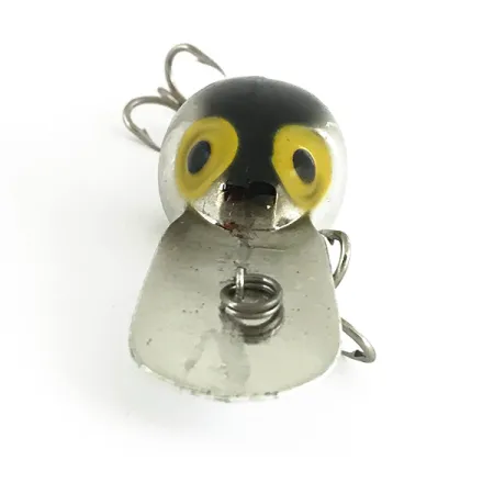 Vintage Storm Wiggle Wart, 2/5oz Silver fishing lure #7322