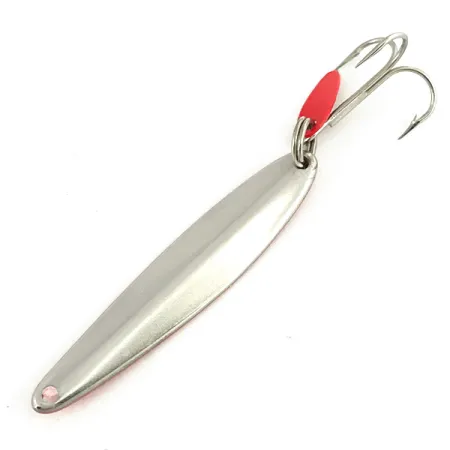 Vintage Bay de Noc Swedish pimple, 1/4oz Pink fishing spoon #7325