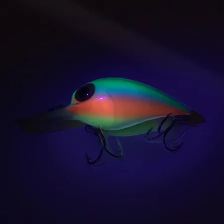 Vintage Storm Wiggle Wart UV, 2/5oz AV68 fishing lure #7328