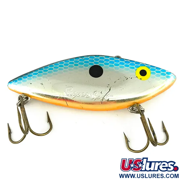 Vintage   Cotton Cordell Super Spot, 1/2oz Mirror Silver fishing lure #7331