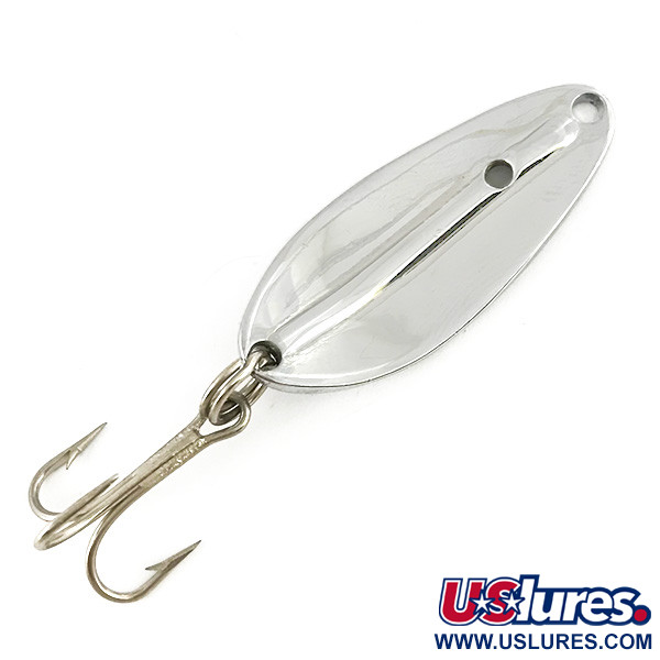 Vintage   Main liner , 1/4oz Nickel fishing spoon #7338