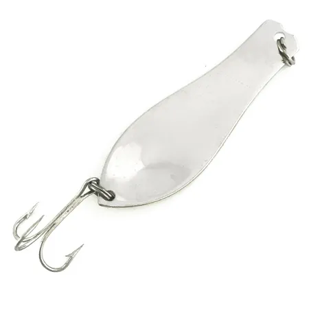 Vintage Prescott Spinner Little Doctor 265, 1/3oz Nickel / Green fishing spoon #7346