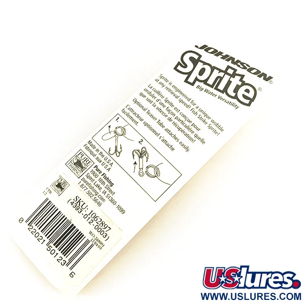   Johnson Sprite, 1/2oz Copper fishing spoon #7358