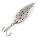 Vintage   Johnson Sprite, 1/3oz Nickel / Red fishing spoon #7361