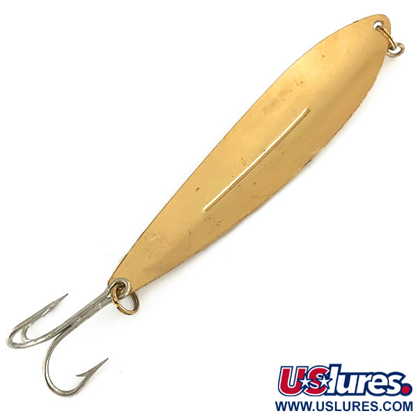 Vintage   Williams Whitefish C90, 1 1/3oz Brass fishing spoon #7373