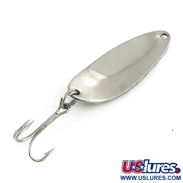 Acme Little Cleo, 1/3oz Nickel / Blue fishing spoon #7383