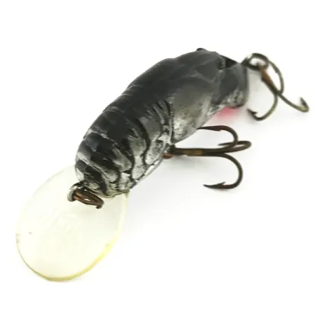 Vintage Rebel WEE-CRAWFISH, 3/16oz Silver / Black (Silver / Black) fishing lure #7387