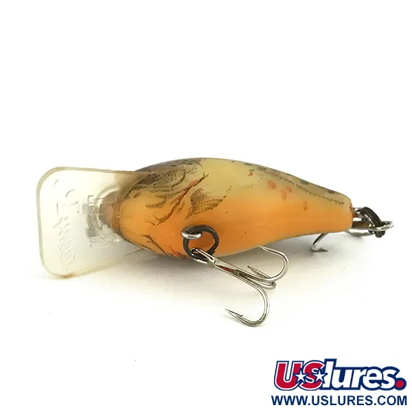 Vintage Rebel Teeny R, 3/16oz Brown Trout fishing lure #7389