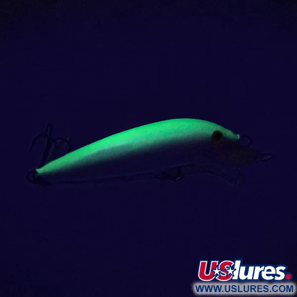 Vintage Rapala Original Floater F5, 3/32oz Chartreuse fishing lure #7399