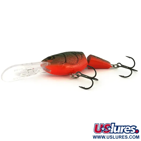 Vintage Rapala Jointed Shad Rap JSR07, 2/5oz fishing lure #7401