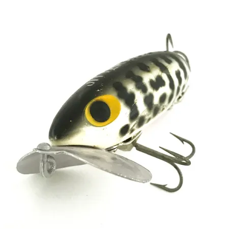 Vintage Fred Arbogast Jitterbug , 1/3oz Tiger fishing lure #7406