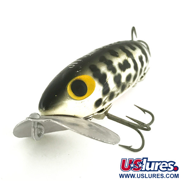 Vintage   Fred Arbogast Jitterbug , 1/3oz Tiger fishing lure #7406