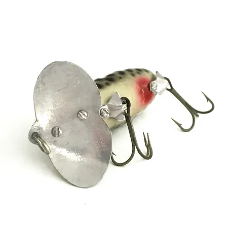 Vintage Fred Arbogast Jitterbug , 1/3oz Tiger fishing lure #7406