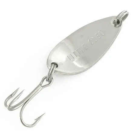 Seneca Little Cleo, 3/16oz Nickel / Green fishing spoon #7416