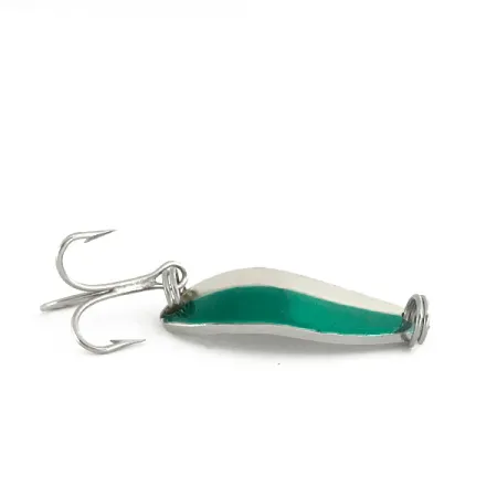 Seneca Little Cleo, 3/16oz Nickel / Green fishing spoon #7416