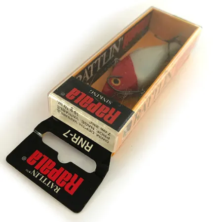 Rapala Rattl'n RAP , 3/5oz Red Head fishing lure #7424