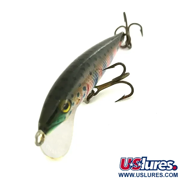 Vintage Rapala Original Floater F7, 1/8oz Trout fishing lure #7430