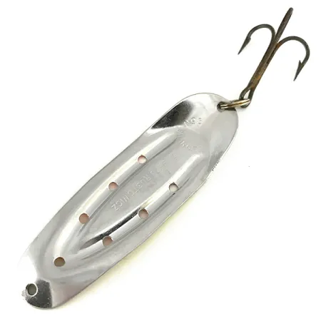 Vintage Rustowicz Charger №3 UV, 2/5oz Yellow / Red / Nickel fishing spoon #7432