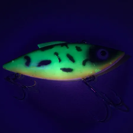 Vintage Bill Lewis Rat-L-Trap, 1/2oz Fire Tiger fishing lure #7437