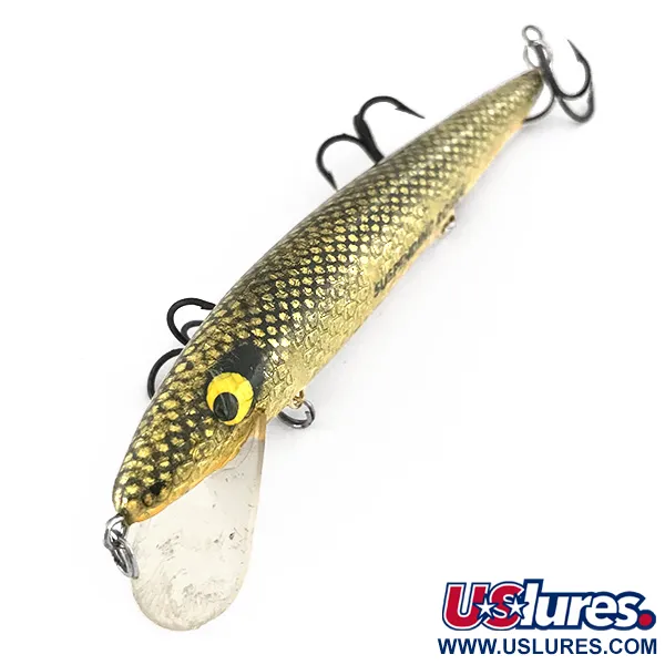 Vintage   Smithwick Suspending Rattlin’ Rogue, 1/3oz Avocado Shad fishing lure #7441