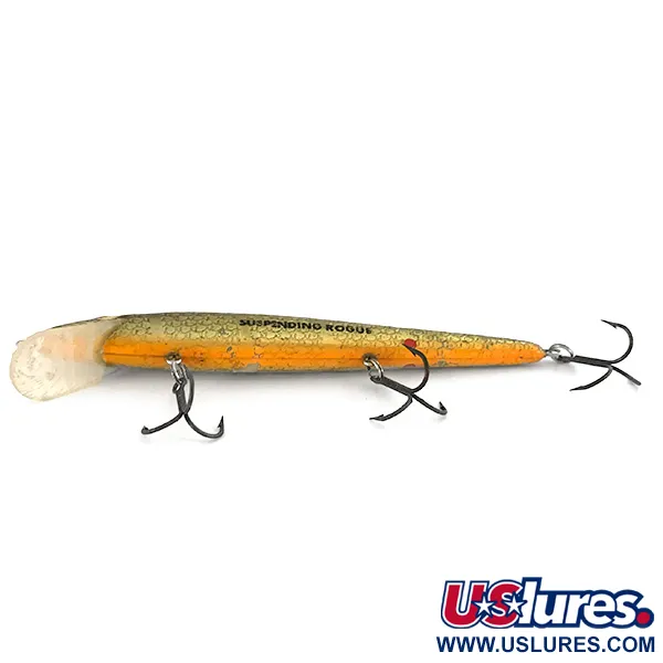 Vintage   Smithwick Suspending Rattlin’ Rogue, 1/3oz Avocado Shad fishing lure #7441