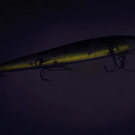 Vintage Smithwick Suspending Rattlin’ Rogue, 1/3oz Avocado Shad fishing lure #7441