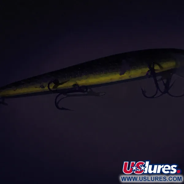 Vintage   Smithwick Suspending Rattlin’ Rogue, 1/3oz Avocado Shad fishing lure #7441