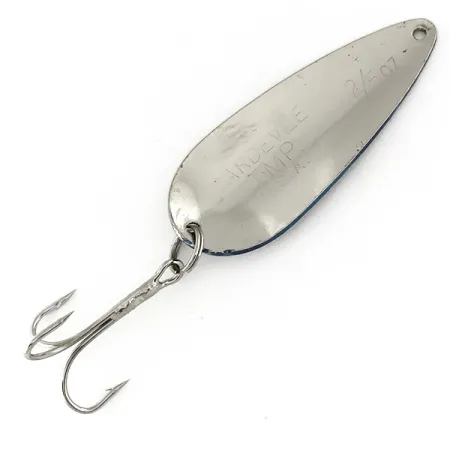Eppinger Dardevle Imp, 2/5oz Hammered Nickel / Blue fishing spoon #7465
