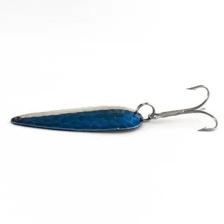 Eppinger Dardevle Imp, 2/5oz Hammered Nickel / Blue fishing spoon #7465