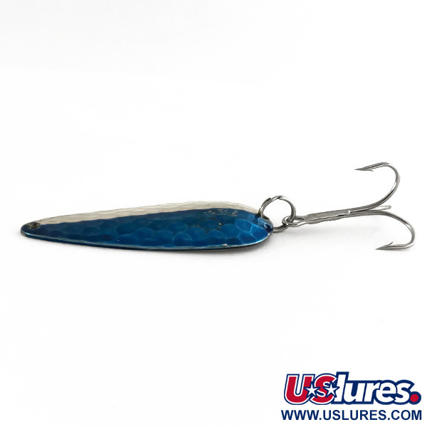  Eppinger Dardevle Imp, 2/5oz Hammered Nickel / Blue fishing spoon #7465