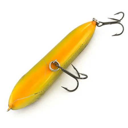 Vintage Heddon Excalibur Super Spook Saltwater, 1/2oz Olive fishing lure #7475