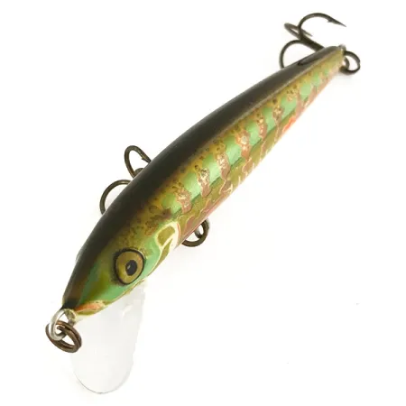Vintage Rapala Husky Jerk Holo, 1/3oz fishing lure #7477