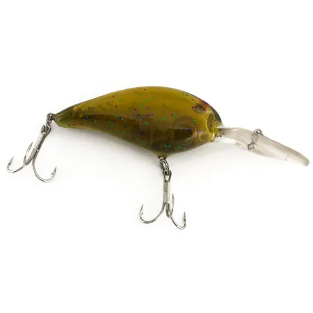 Vintage Norman DD 14, 3/5oz Olive fishing lure #7478