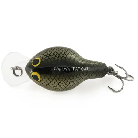 Vintage Bagley's Fat Cat, 1/3oz TS fishing lure #7481