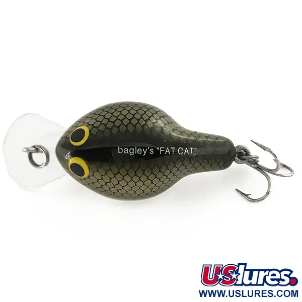 Vintage   Bagley's Fat Cat, 1/3oz TS fishing lure #7481