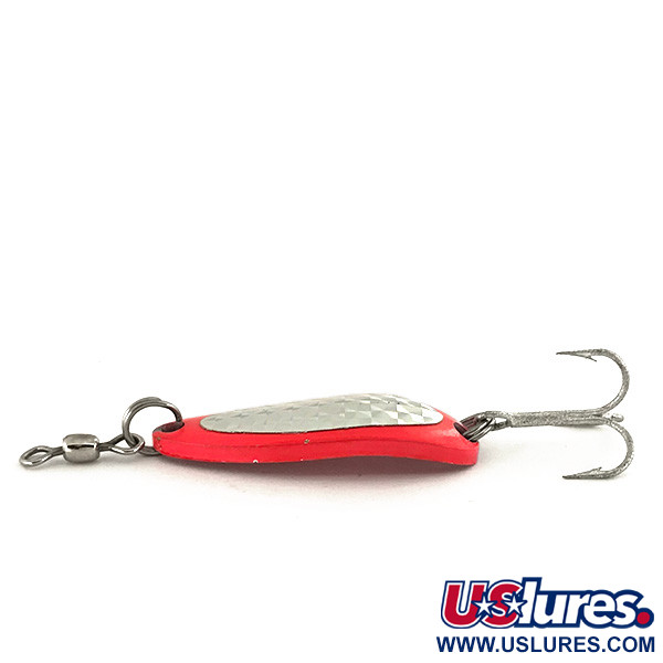  Luhr Jensen Krocodile UV, 1/3oz Red / Black fishing spoon #7485