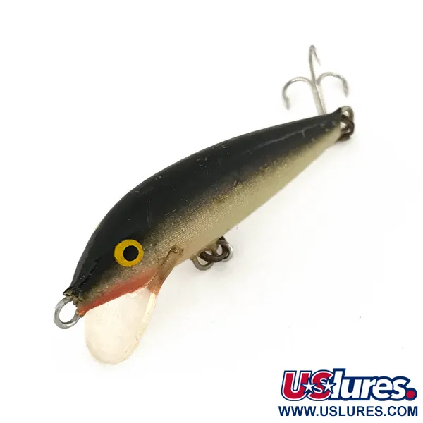 Vintage Rapala Original Floater F5, 3/32oz S (Silver) fishing lure #7493