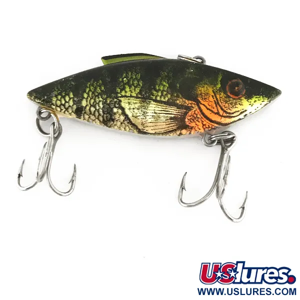 Vintage   Bill Lewis Rat-L-Trap, 2/5oz Perch fishing lure #7495
