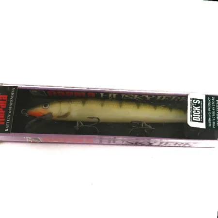 Rapala Husky Jerk HJ 14, 2/3oz Yellow Perch fishing lure #7498