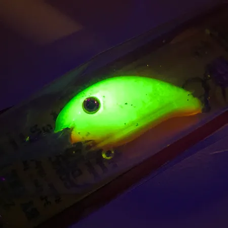 Strike King Pro Model 3XD, 2/5oz Chartreuse fishing lure #7501