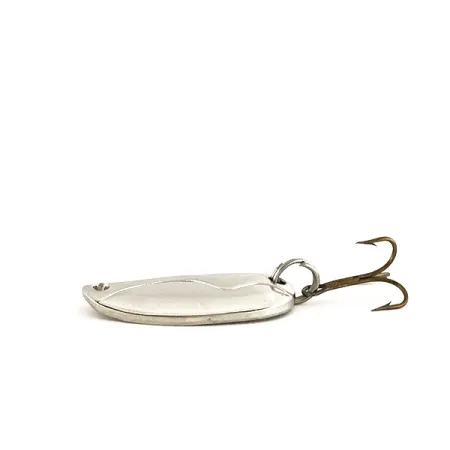Vintage Acme Kamlooper Junior, 1/4oz Nickel fishing spoon #7505