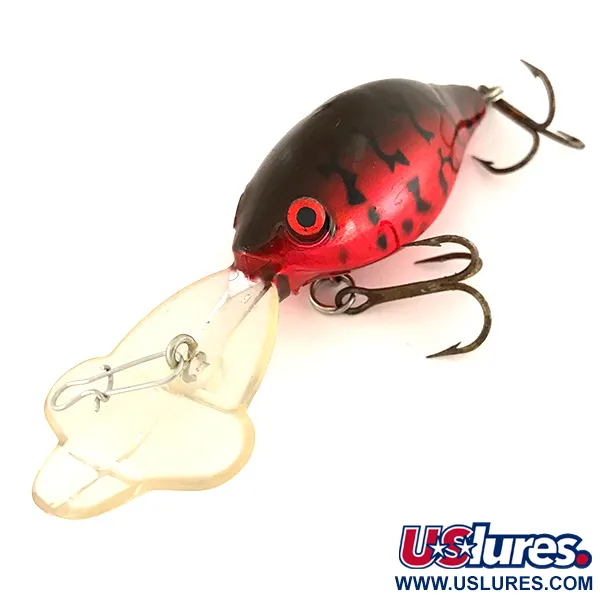 Vintage Luhr Jensen Hot Lips Express , 2/5oz Red Tiger fishing lure #7507