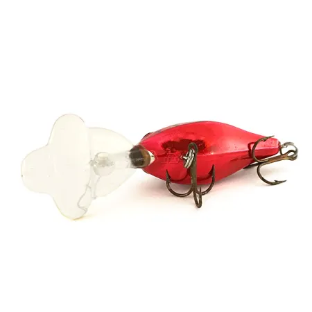 Vintage Luhr Jensen Hot Lips Express , 2/5oz Red Tiger fishing lure #7507