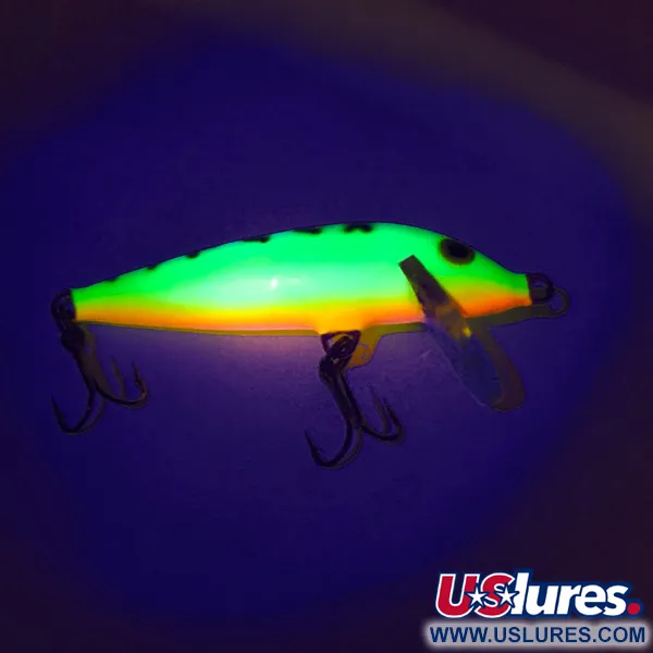 Vintage Rapala Countdown, 3/16oz FT Fire Tiger fishing lure #7509