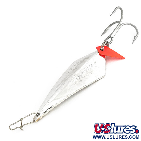 Vintage   Rebel Arrowhead, 3/8oz Silver, Silver Plated fishing spoon #7516
