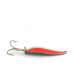 Vintage   Main liner UV, 3/4oz Nickel / Red fishing spoon #7518